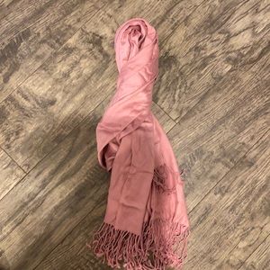 Beautiful rose color women’s scarf